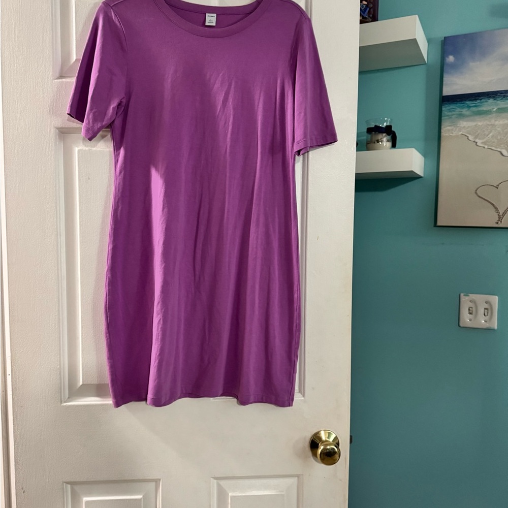 Old Navy Lavender Tee Dress